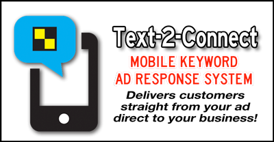 Text-2-Connect Mobile Keyword Ad Response System